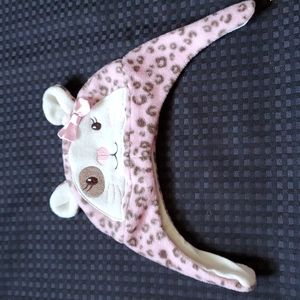 Small Wonders, polyester, cat, kitten, hat, winter , warm, girls size 0-3